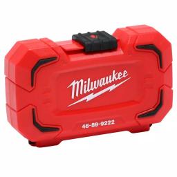 Milwaukee 33-Piece Black Oxide Step and Titanium SHOCKWAVE Drill Bit Set thumbnail 7