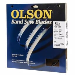 Olson Saw 93-1/2 in. High Carbon Steel Band Saw Blade, 4 TPI, 3/16 in. Width thumbnail 2