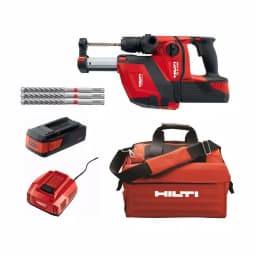 Hilti TE 6-A36 36V Cordless SDS Plus Rotary Hammer Drill with DRS Dust Removal Kit thumbnail 1
