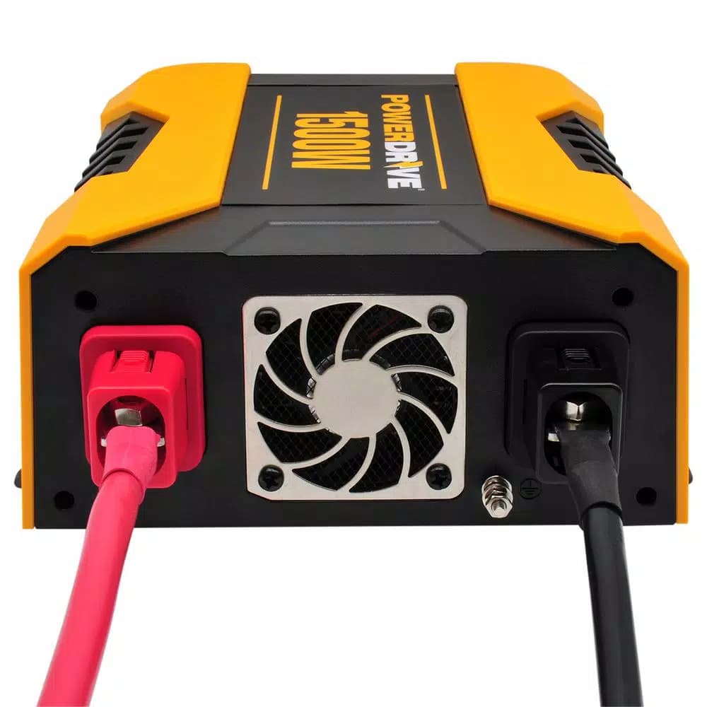 PowerDrive 1500W Power Inverter with Bluetooth App Control, 4 AC Outlets, USB-C & USB Ports