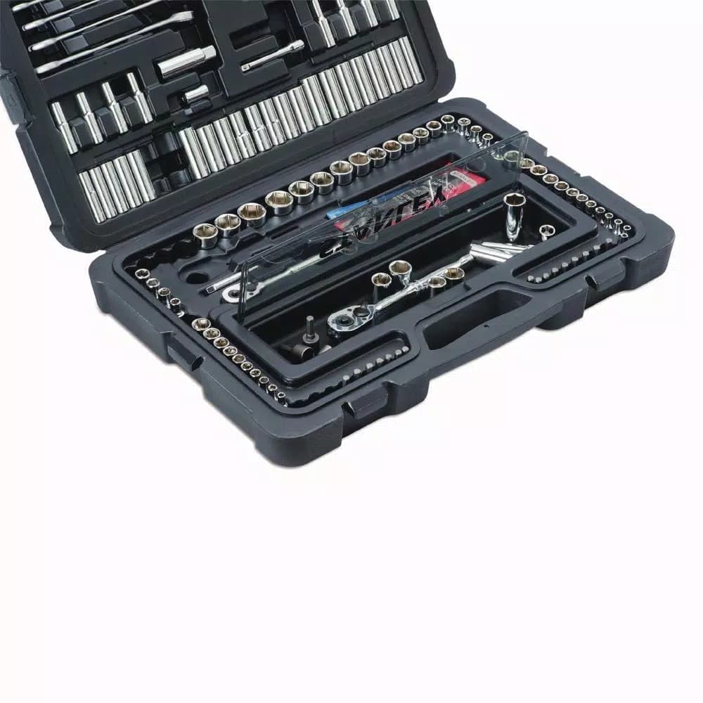 STANLEY 181-Piece Mechanics Tool Set with Chrome Finish