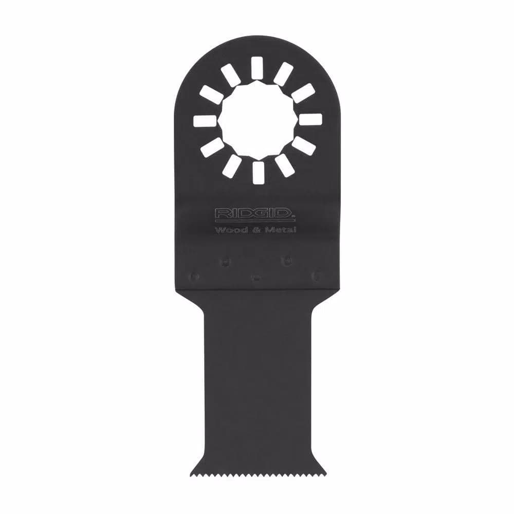 RIDGID JobMax 1-1/4 in. Multi-Purpose Steel Plunge Cut Blade