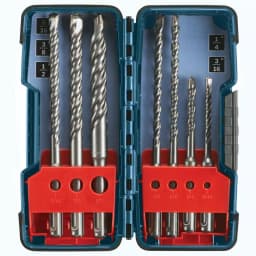 Bosch Carbide-Tipped SDS-Plus Rotary Hammer Bit Set, 7-Piece thumbnail 5