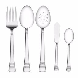 Pfaltzgraff Sapphire Bay 53-Piece Stainless Steel Flatware Set, Service for 8 thumbnail 1