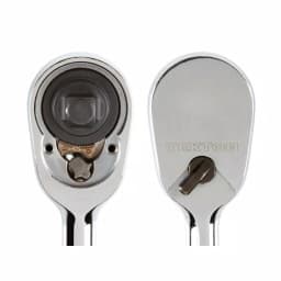 Tekton 1/4 in. Drive x 3 in. Stubby Ratchet, 90-Tooth Ultra-Compact Design thumbnail 8