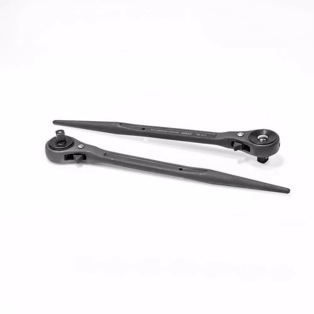 Stark 1/2 in. Drive Ratcheting Spud Wrench Tool, 14 in. Handle