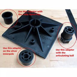 Fastcap 3rd Hand Universal Foot for Little Hand Support Tools, 6 in. x 6 in. thumbnail 2
