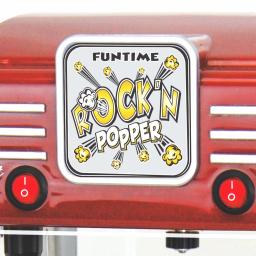Funtime Rock'n Machine 2.5 oz. Red Countertop Hot Oil Popcorn Machine thumbnail 5