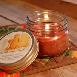 LUMABASE Holiday Scented Candle Collection - 6 Pack 3 oz. Mason Jar Candles thumbnail 3