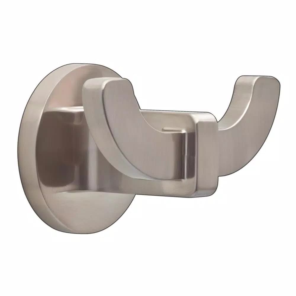 Delta Mandolin Double Towel Hook, SpotShield Brushed Nickel