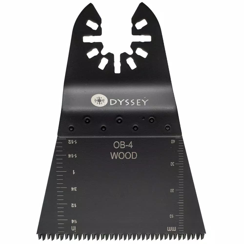 ODYSSEY 3-Piece Oscillating Multi-Tool Blade Combo Set for Wood, Plastic, and Soft Metal