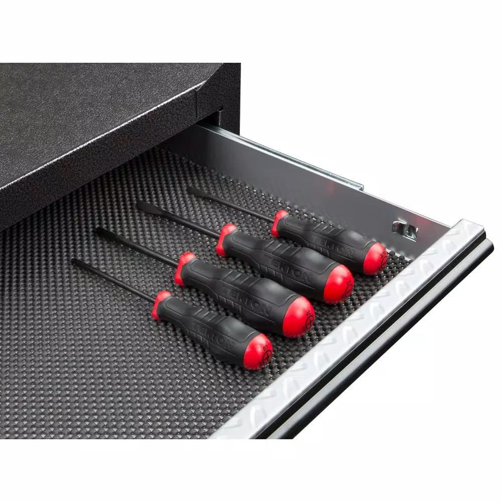 TEKTON 4-Piece Screwdriver Set with Three-Sided Ergonomic Handles