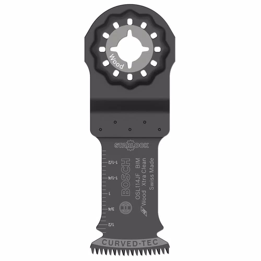 Bosch Starlock Oscillating Multi-Tool Accessory Blade Set, 6-Piece Carbide Cutting Kit