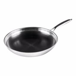 Black Cube 12.5 in. Stainless Steel Hybrid Nonstick Frying Pan thumbnail 1