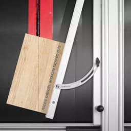 POWERTEC 24-Inch Aluminum Table Saw Taper Jig with Laser Etched Scale thumbnail 9