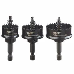 Milwaukee Shockwave Impact Duty Thin Wall Hole Saw Kit, 3-Piece Set thumbnail 1