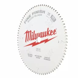 Milwaukee 12 in. 80-Tooth Fine Finish Circular Saw Blade, 1 in. Arbor thumbnail 2