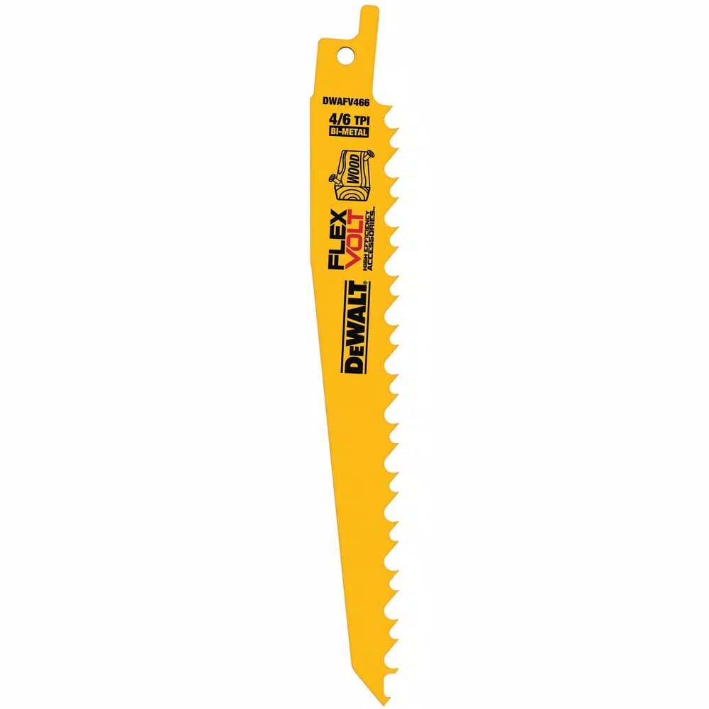 DEWALT FLEXVOLT Reciprocating Saw and 7-1/4 in. Circular Saw Blade Set, 11-Pack