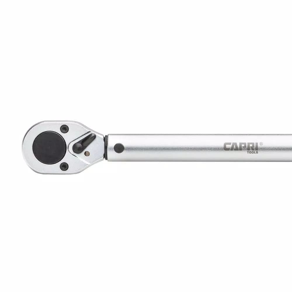 Capri Tools 1/2 in. Drive Torque Wrench, 30-150 ft. lbs., Pulse-Stop Technology