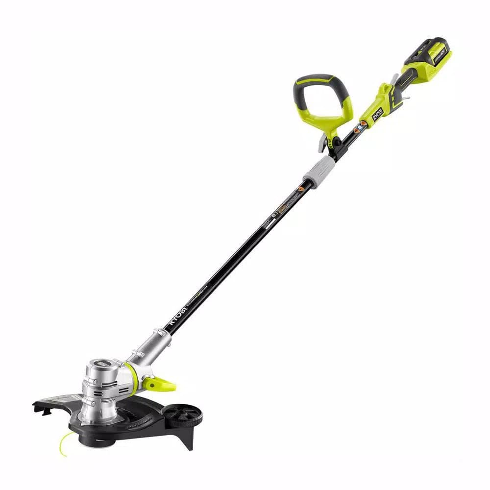 Ryobi 40V Lithium-Ion Cordless String Trimmer and Edger, Refurbished