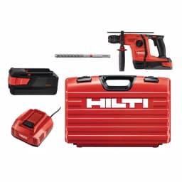 Hilti TE 6-A36 36V Cordless SDS Plus Rotary Hammer Drill Kit with 2 5.2 Ah Batteries thumbnail 1