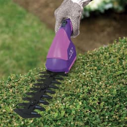 Sun Joe HJ604C 7.2V Cordless 2-in-1 Grass Shear and Hedge Trimmer, Purple thumbnail 4
