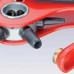 KNIPEX Heavy Duty Forged Steel Revolving Punch Pliers with 6 Interchangeable Punches thumbnail 6