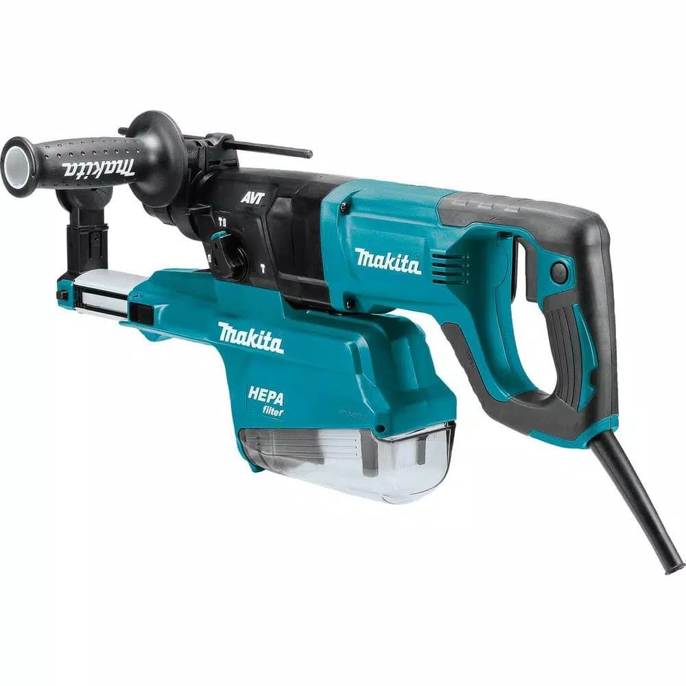 Makita HR2661 1 in. AVT Rotary Hammer with HEPA Dust Extractor, SDS-Plus, D-Handle
