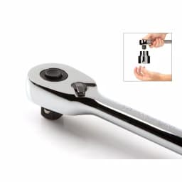 Tekton 3/4 Inch Drive x 22 Inch Quick-Release Ratchet, 72-Tooth, Chrome-Plated thumbnail 4