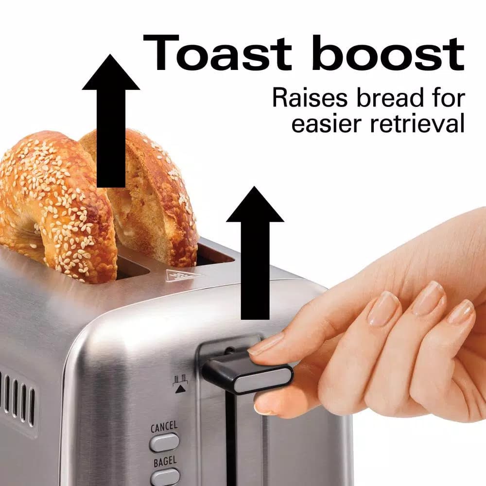 Hamilton Beach Professional 2-Slice Stainless Steel Wide Slot Toaster
