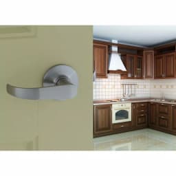 Copper Creek Satin Stainless Steel Passage Door Lever - Interior/Exterior thumbnail 7