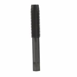 Drill America 1/2 in. -13 High Speed Steel Plug Hand Tap and 27/64 in. Black Oxide Drill Bit Set (2-Piece) thumbnail 2