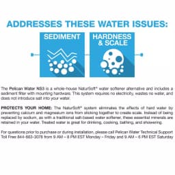 Pelican Water NaturSoft NS3 Pelican 10 GPM Salt-Free Whole House Water Softener Alternative System thumbnail 2