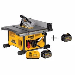 DEWALT FLEXVOLT 60V MAX Cordless Brushless 8-1/4 in. Table Saw Kit with (2) 6.0 Ah Batteries thumbnail 1