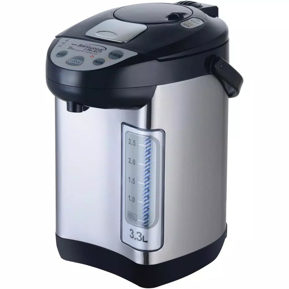 Brentwood Appliances Brentwood Select KT-33BS 3.3L Stainless Steel Instant Hot Water Dispenser, 750W
