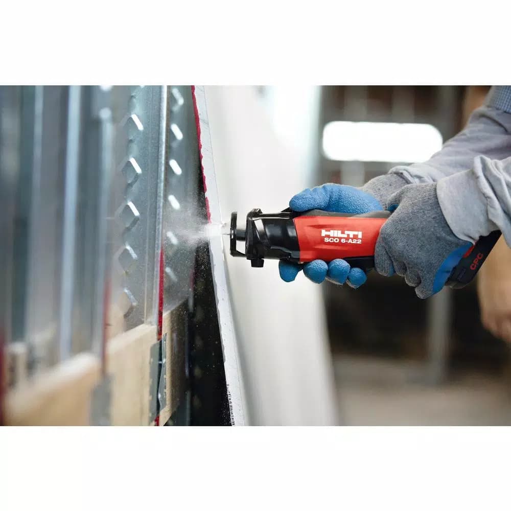 Hilti SCO 6-A22 22V Brushless Cordless Cut-Out Tool Body with Bits
