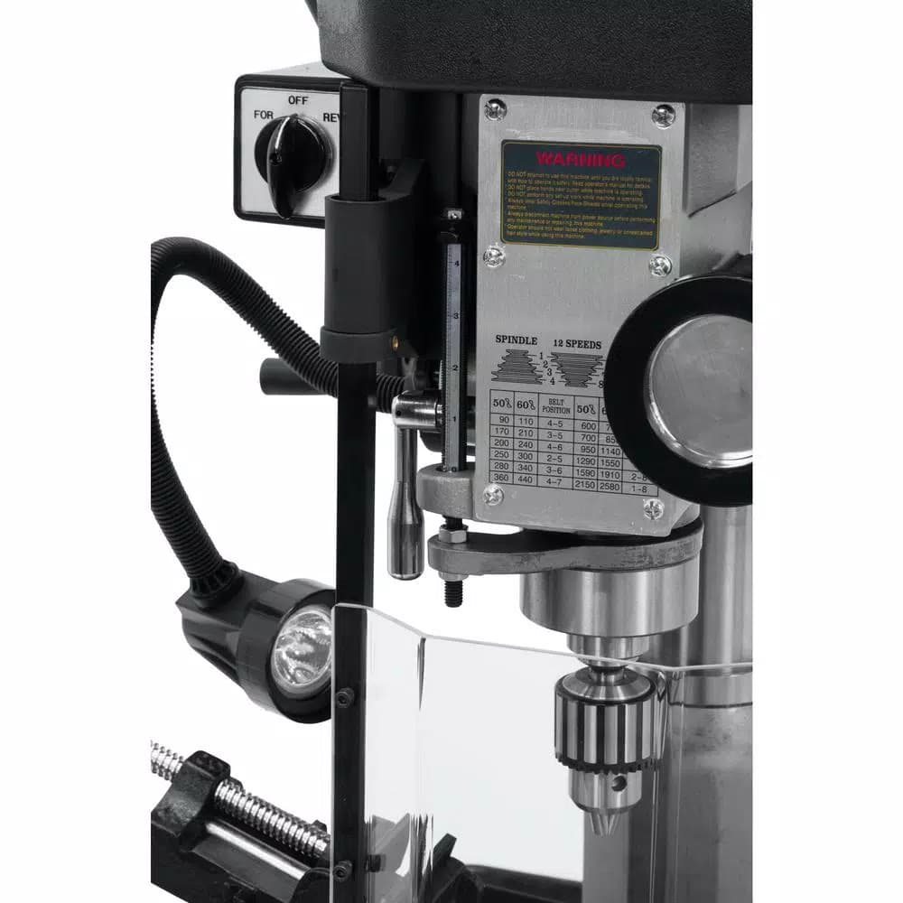 Jet JMD-15 Mill/Drill Press with Newall DP700 DRO - 1/2 in. Chuck