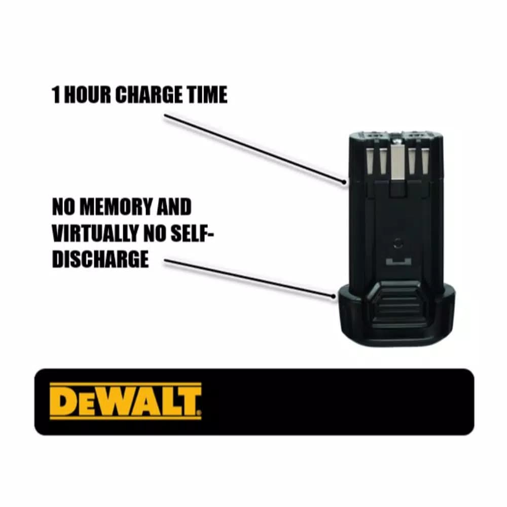 DEWALT 8V MAX Lithium-Ion Battery Pack, 1.0 Ah
