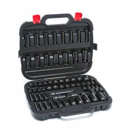 Husky 64-Piece 1/2 in. Drive SAE and Metric Impact Socket Set thumbnail 2