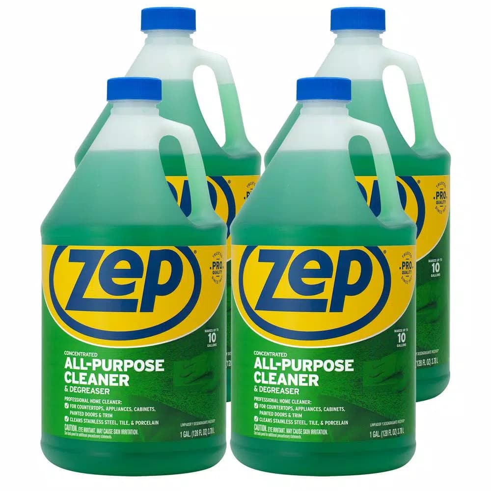Zep All-Purpose Cleaner and Degreaser, 1 Gallon Concentrated (Case of 4)