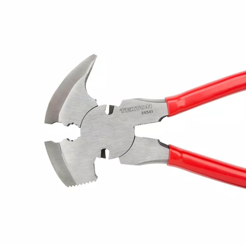 TEKTON 10-1/2 in. Fencing Pliers, 7-in-1 Multi-Purpose Wire Fence Tool