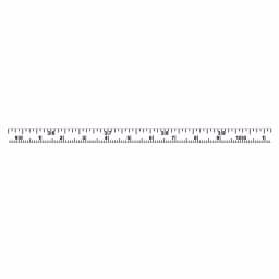 Lufkin Executive Thinline 6 ft. Pocket Tape Measure, Chrome Clad Finish thumbnail 2