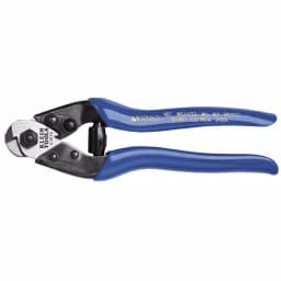 Klein Tools 7.5 in. Heavy Duty Cable Shears, Tempered Steel Blades for ACSR and Hardened Wire thumbnail 1