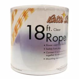 Brite Star 18 ft. 50-Light Clear Mini Rope Light, Indoor/Outdoor Weather Resistant thumbnail 2