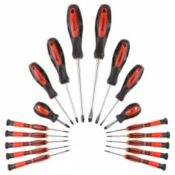 Stalwart 18-Piece Screwdriver Set with Magnetic Tips and Wall Mountable Rack thumbnail 3