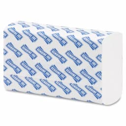 Genuine Joe 9.5 in. x 9.1 in. White Multi-Fold Paper Towels, 250 Sheets per Pack thumbnail 2