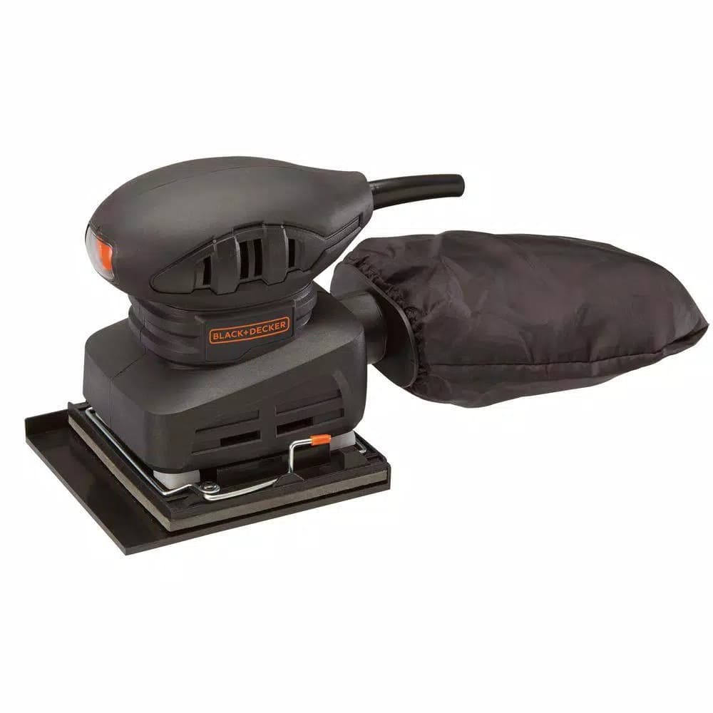 BLACK+DECKER BDEQS15C 1/4 Sheet Corded Finishing Sander, 1.5 Amp