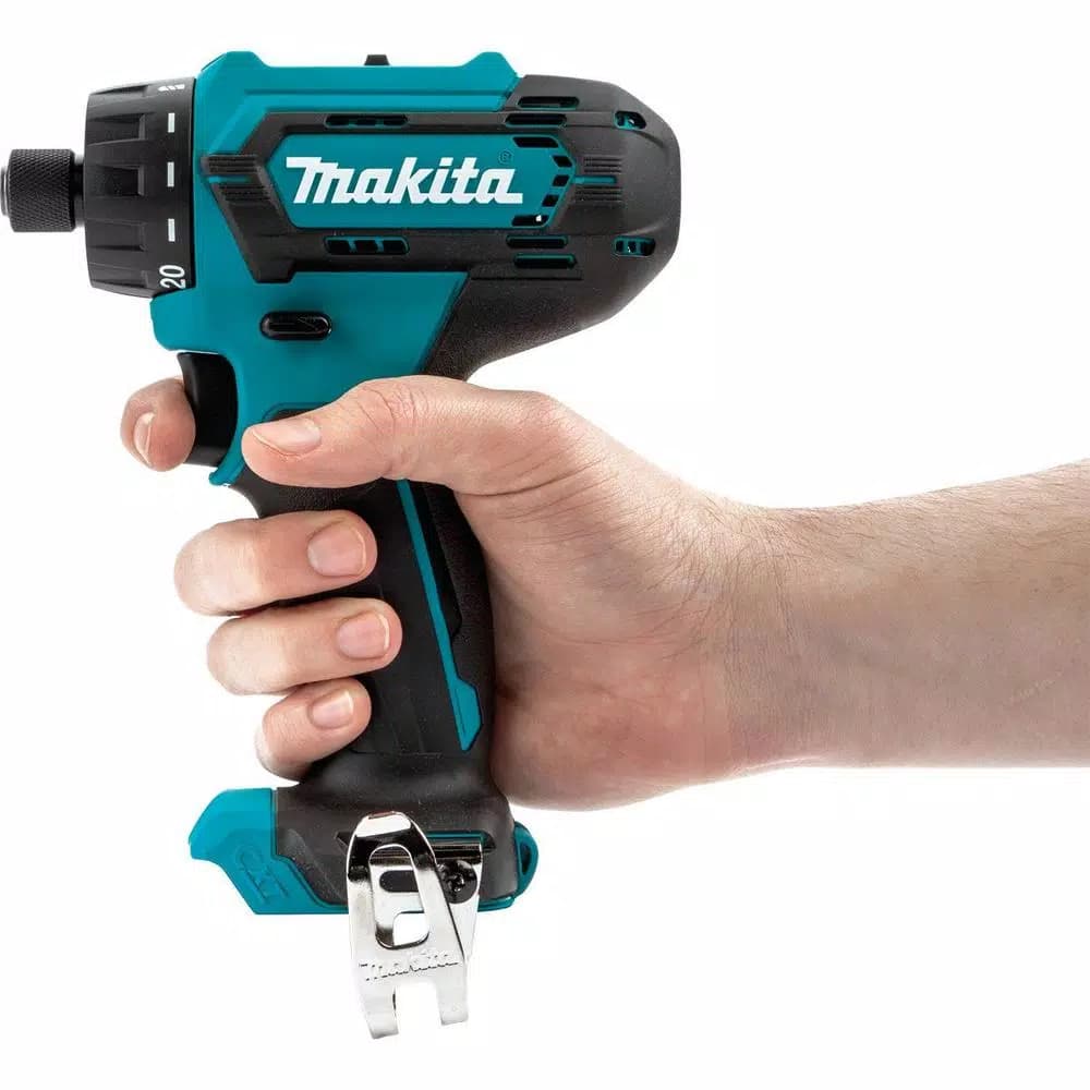 Makita 12V max CXT Lithium-Ion 1/4 in. Hex Cordless Screwdriver (Tool Only)