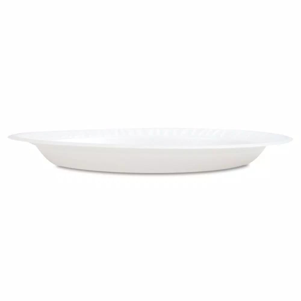 DART Concorde 10.25 in. White Foam Plates, Non-Laminated, 500 Count Case