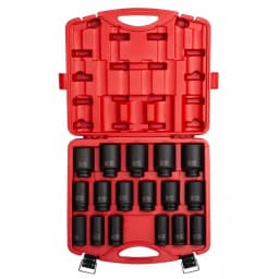 SUNEX TOOLS Sunex 468 3/4 in. Drive Deep Metric Impact Socket Set, 17-Piece thumbnail 1